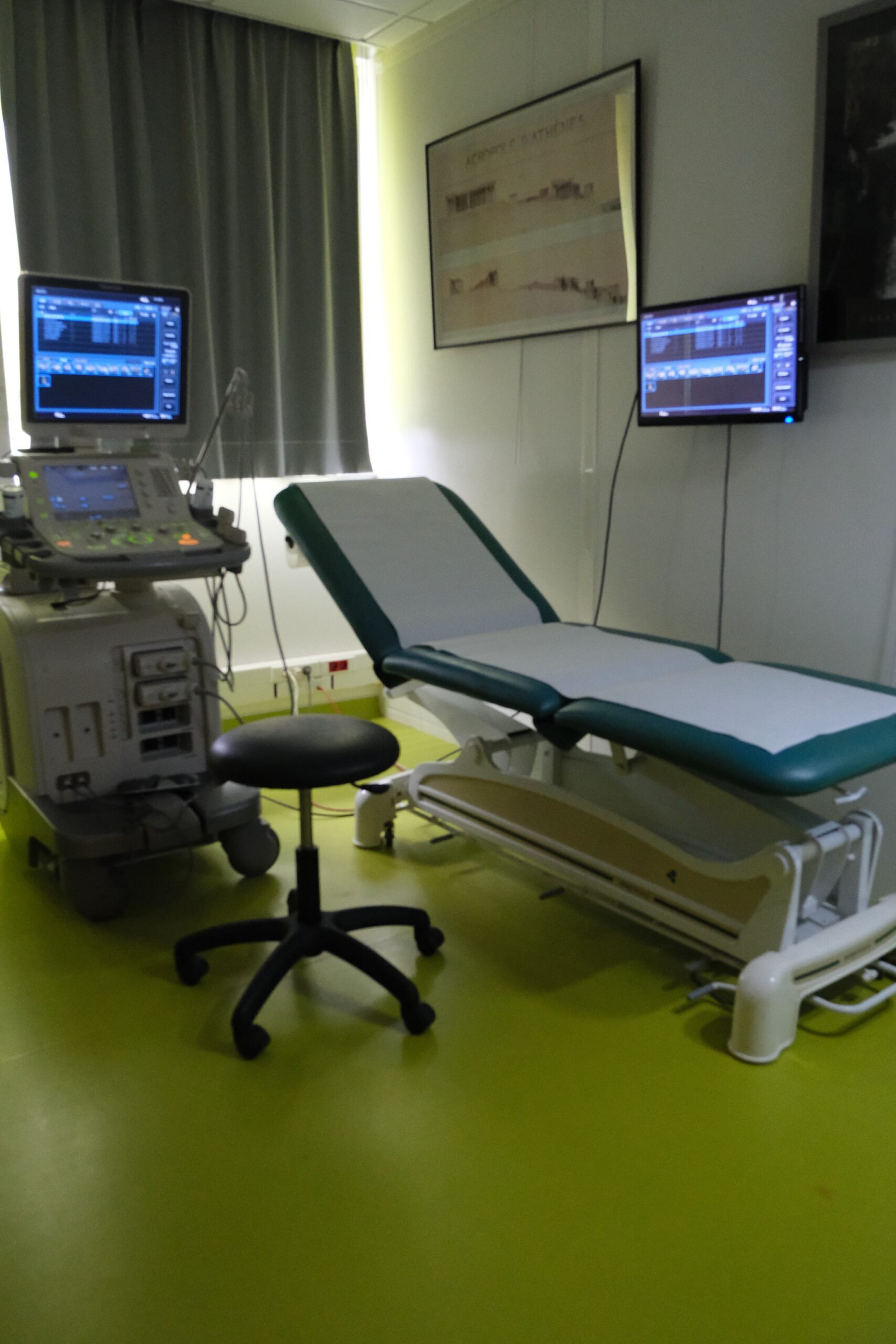 Salle d'échographie